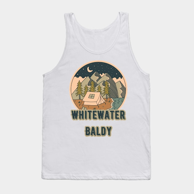 Whitewater Baldy Tank Top by Canada Cities